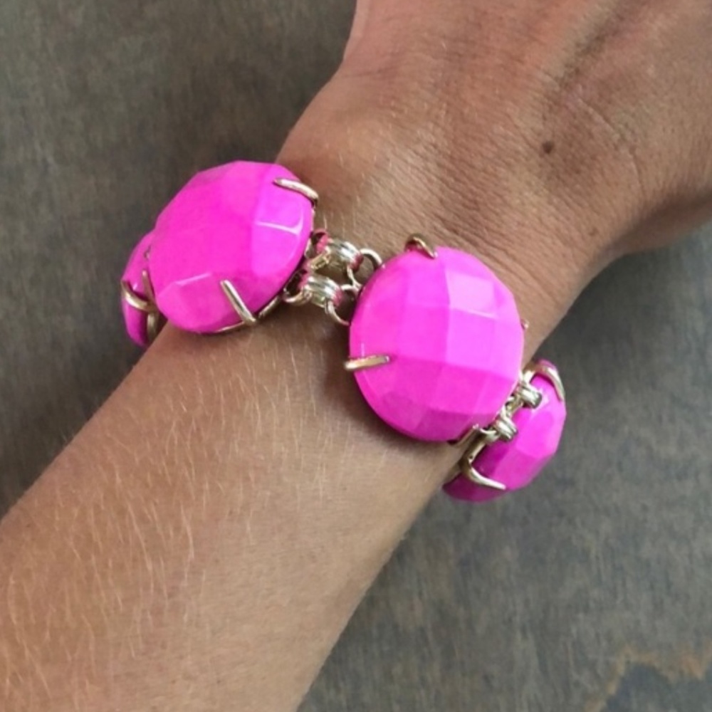 Kendra Scott Cassie Bracelet in Hot Pink/Magenta